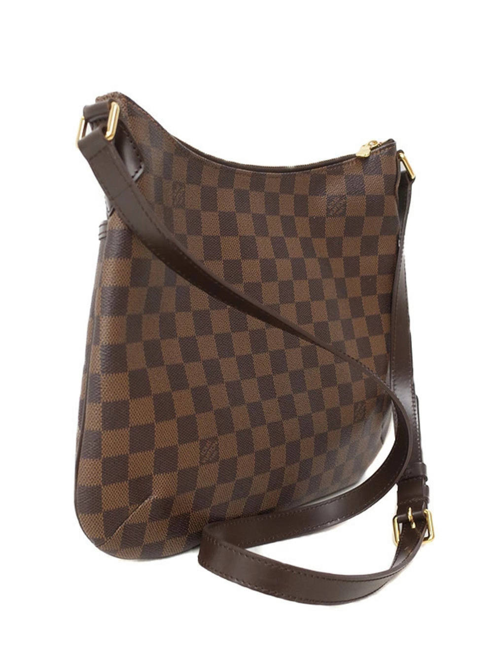 Louis Vuitton Damier Bloomsbury Bag Shoulder Brown